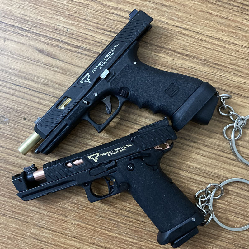 Mini Alloy Glock G34 Keychain