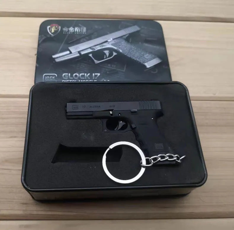 Mini Alloy Glock G34 Keychain