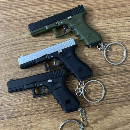 Mini Alloy Glock G34 Keychain