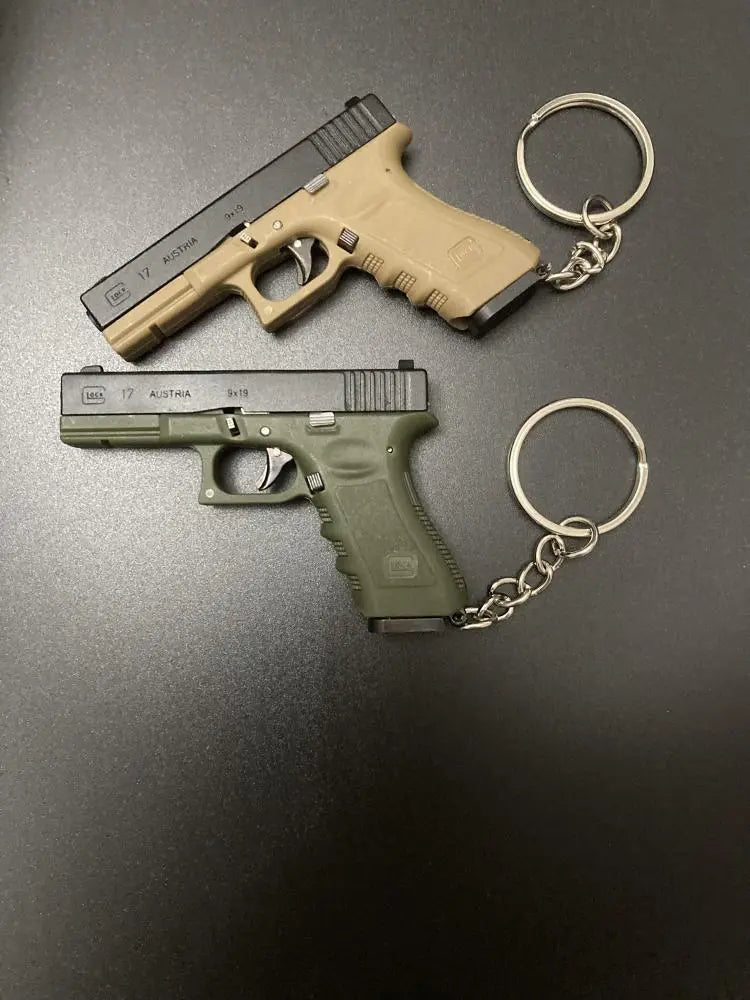 Mini Alloy Glock G34 Keychain