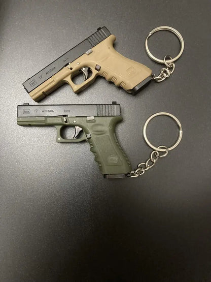 Mini Alloy Glock G34 Keychain