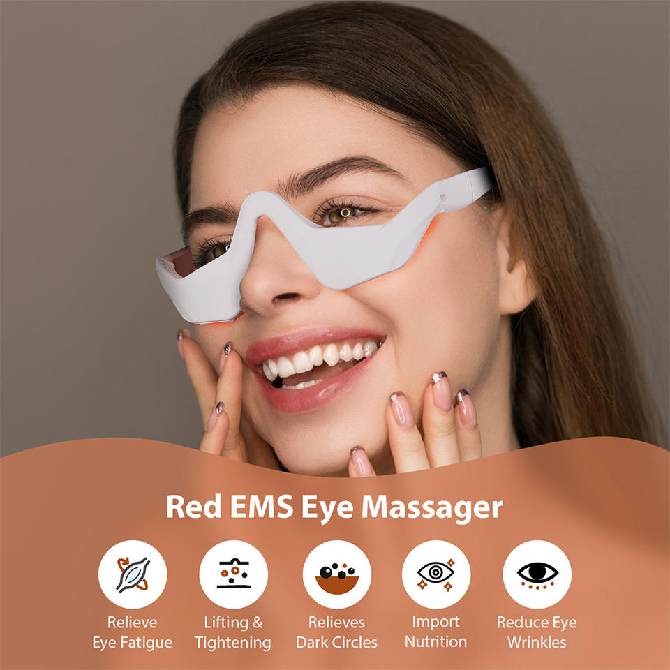 Under Eye Red Light Therapy Glasses