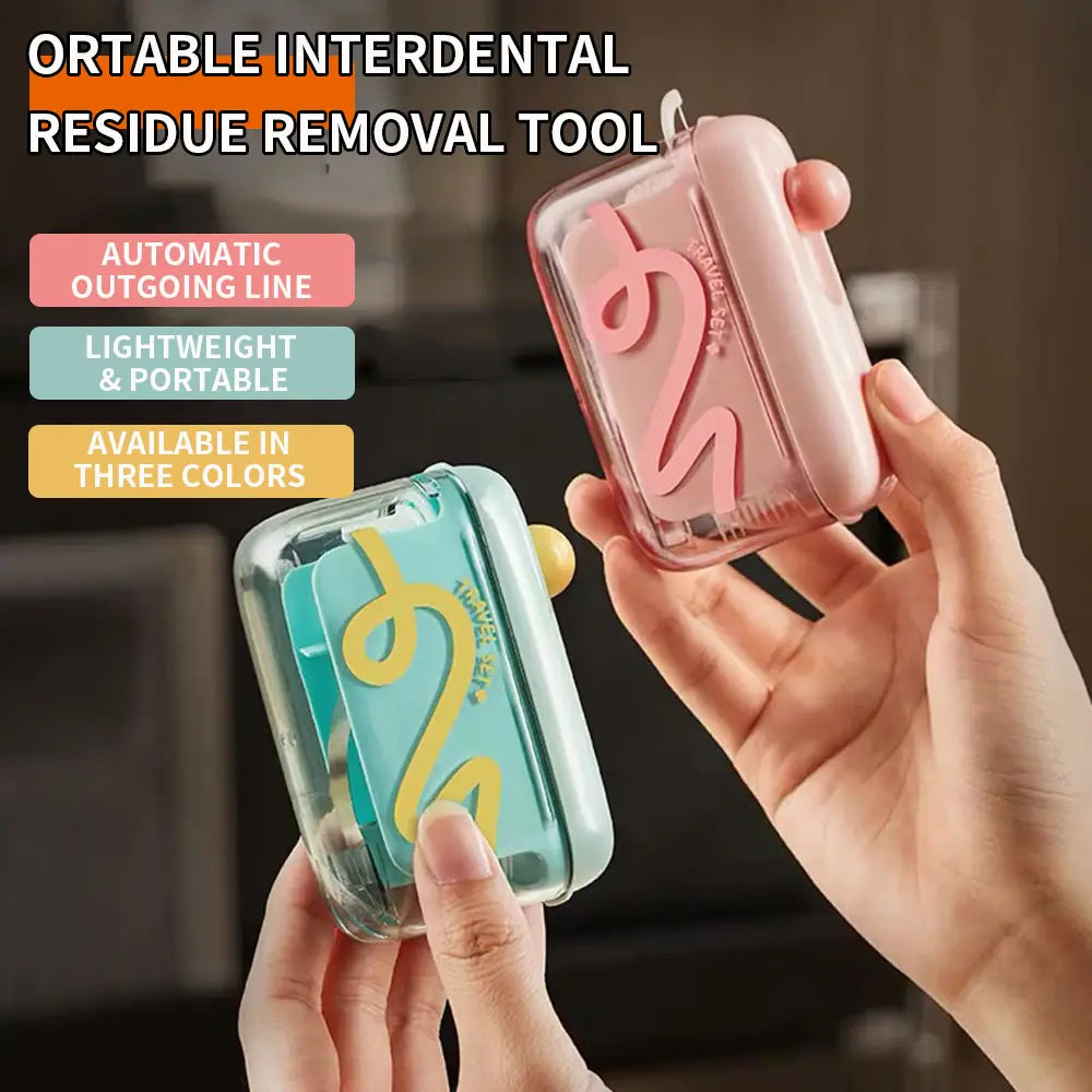 Automatic Pop-up Dental Floss Container