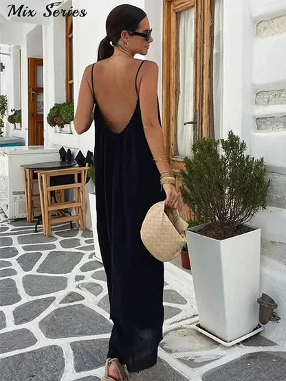 Backless Cami Dress