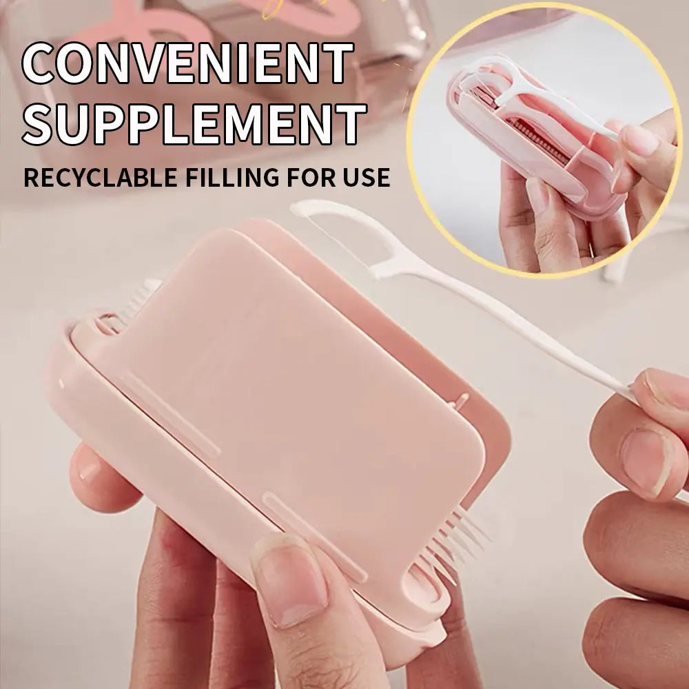 Automatic Pop-up Dental Floss Container